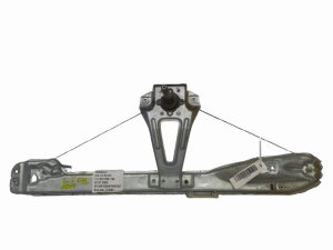 Mechanismus zum Heben und Senken der hinteren linken Scheibe 8200291154 Renault Clio III