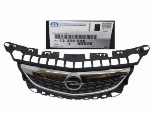 Zierblende mit Logo und Leisten 13300945 Opel Astra Original Neu
