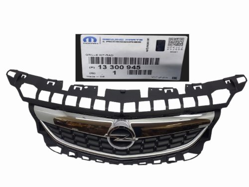 Zierblende mit Logo und Leisten 13300945 Opel Astra Original Neu