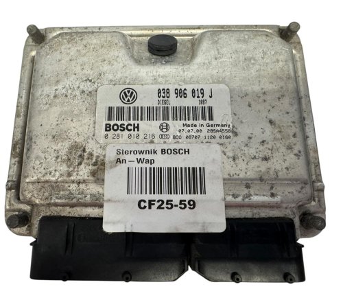 ECU-Steuergerät Bosch 038906019GS 0281010940 Vw Seat