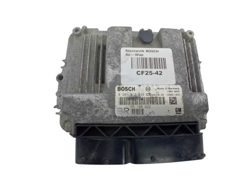 ECU-Steuergerät 55198922 0281012549 GM Opel