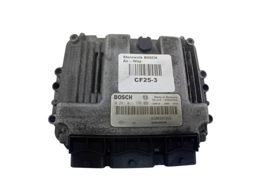 Steuergerät  ECU 0281011776 8200391966 8200386508 Renault