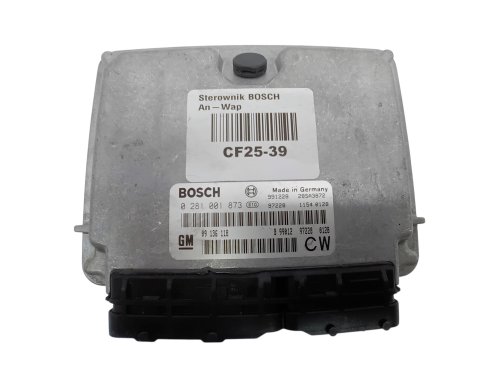 ECU-Steuergerät 0281001873  09136118 Bosch Opel