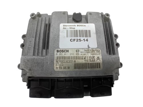 ECU-Steuergerät 0281011233  9653239880  9655600680 Bosch PSA