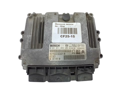 ECU-Steuergerät 0281011089  9647785580  9653202580 Bosch