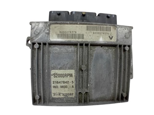 ECU-Steuergerät 8200278378 8200278376 21647842-5 Renault Sagem