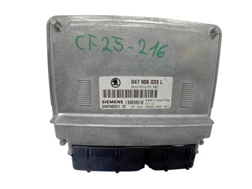 ECU-Steuergerät 047906033L 5WP4025112 Skoda Siemens