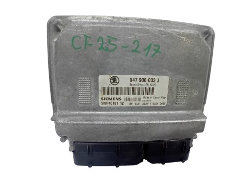 ECU-Steuergerät 047906033J 5WP4018112 Skoda Siemens