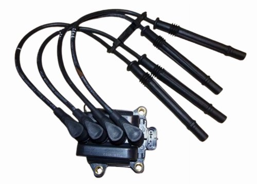Zündspule + Kabel 8200734204 Renault 1.2 16V Neu