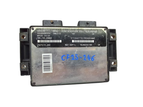 ECU-Steuergerät 9641390180 9648225180 R04080035A 80964B PSA Lucas