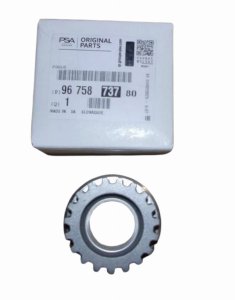 Kurbelwellenzahnrad 9675873780 Citroen Berlingo III 1.2 Original Neu