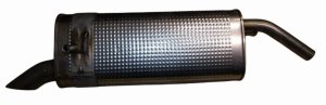 Endschalldämpfer 9818337780 Peugeot 2008 1.2THP Original Neu