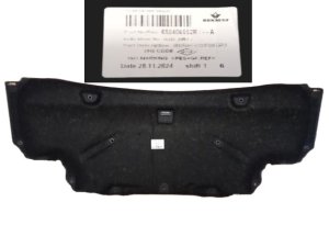 Geräuschdämmung Motorhaube 658406552R Dacia Duster 21- Original Neu