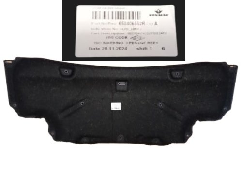 Geräuschdämmung Motorhaube 658406552R Dacia Duster 21- Original Neu