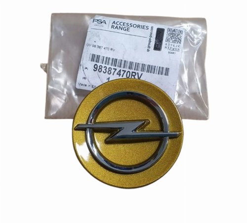Radkappe für Leichtmetallfelge 98387470RV Gelb Opel Original Neu