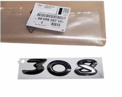 Emblem Heck 98058297VD Peugeot 308 II Original Neu