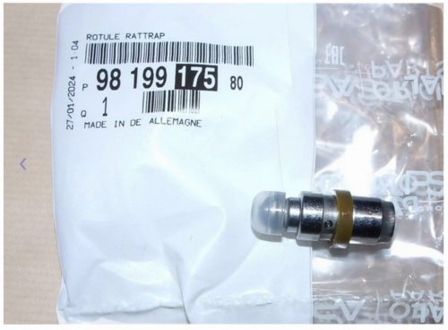 Ventilstößel 9819917580 Citroen Peugeot 1.5 BLUEHDI 16V Original