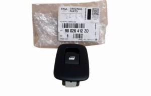 Taste zum Heben/Senken der Scheibe 98026412ZD Peugeot 508 II Original Neu