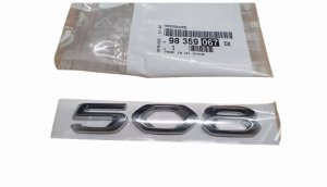 Monogramm Heck 98359067DX Peugeot 508 II Original Neu