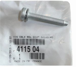 Schraube für Bodenplatte 411504 4115.04 Citroen Jumpy III Original Neu