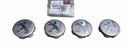 Radkappe für Leichtmetallfelge 1608837180 Peugeot 107/2008/3008/308/5008/RCZ Original Neu