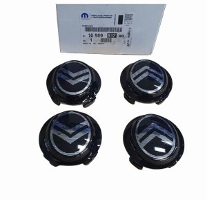 Radkappe für Leichtmetallfelge 1696981280 Schwarz Citroen C3/C4/C5 Original Neu