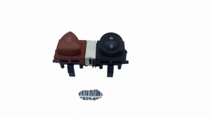Notlichtschalter 8200109723 Gebraucht Original Renault Megane III