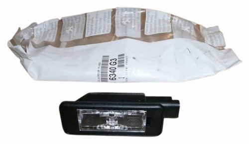 Kennzeichenleuchte 6340G3 6340.G3 Citroen C4/C5 III Peugeot 308/508 Original Neu