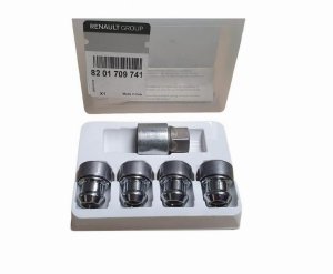 Diebstahlsicherungsschrauben 8201709741 Renault-Set Original Neu