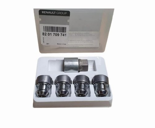 Diebstahlsicherungsschrauben 8201709741 Renault-Set Original Neu