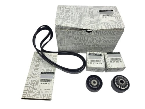 Keilriemensatz 1,2 16V 7701477533 Neu Original Dacia Renault Sandero
