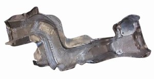 Auspuffabdeckung 9805536280 Citroen C3 II Original Neu