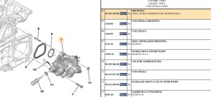 Thermostatgehäuse 1.4  1.6 VTI Peugeot 308 V754184680 9810916880 Gebraucht Original
