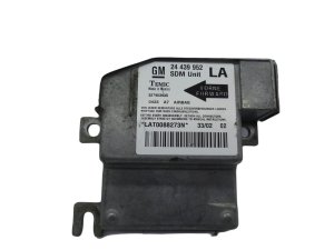 Steuergerät  Sensor  Airbag  Opel Corsa C  24 439 952