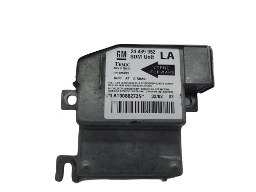 Steuergerät  Sensor  Airbag  Opel Corsa C  24 439 952