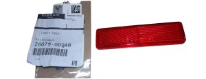 Reflektor für Heckstoßstange 2607900QAB Renault Master II Original Neu
