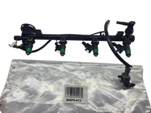 Einspritzleiste 2.0 16V F4R 7700107405 7700112777 Renault Scenic II Gebraucht Original