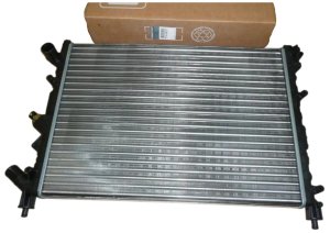 Wasserkühler + Temperatursensor 7701038237 Renault Original Neu