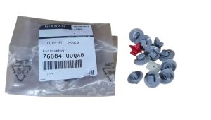 Seitenschienenclip 7688400QAB Satz 12 Stück Renault Kangoo/Master II Original Neu