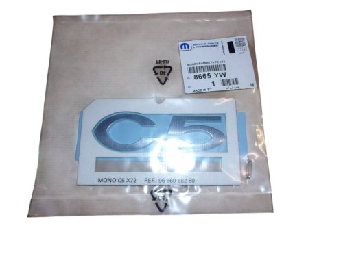 Heckemblem 8665YW 8665.YW Citroën C5 III Original Neu