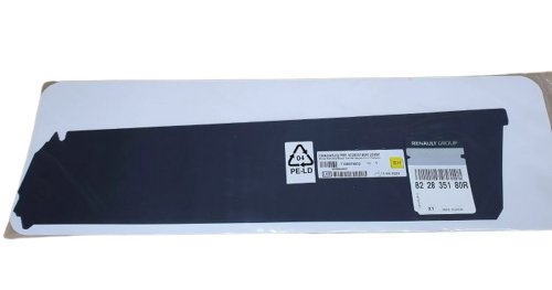 Aufkleber für die rechte hintere Tür 822835180R Renault Captur Original