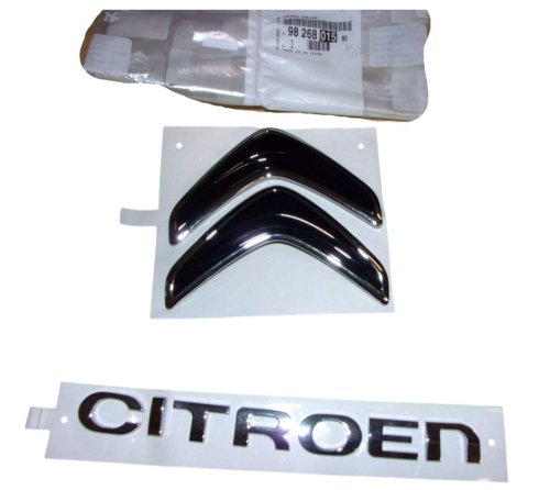 Heckemblem 9826801580 Citroën C4 Cactus Original Neu