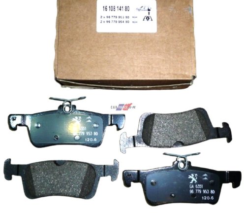 Bremsbeläge Peugeot 308 hinten 249 mm 1610814180