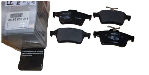 Bremsbeläge 8660006314 Renault Laguna III Citroën C5 III hinten Original Neu