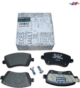 Bremsbeläge R Clio 3 Modus vorne 410604775R