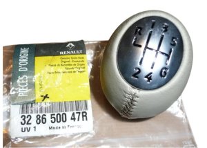 Schaltknauf 6 Gänge 328650047R Renault Megane III Original Neu