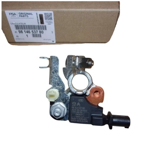 Minuspolklemme mit Sensor 9814653780 Citroën Peugeot Original Neu