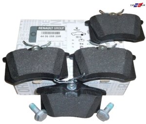 Bremsbeläge Renault Megane 99-08 hinten 440605839R
