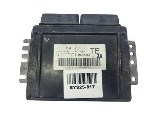 Motorsteuergerät Chevrolet S010011038A9 | 96376653